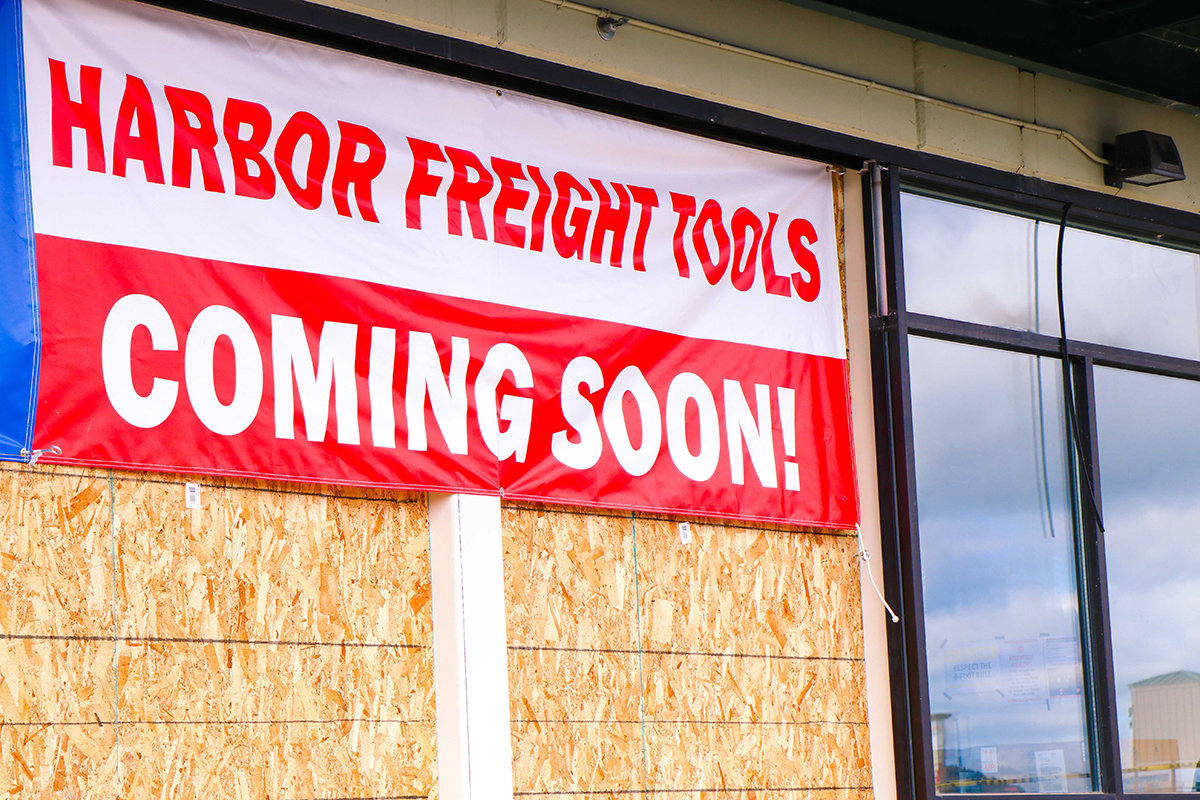 Harbor Freight Tools will soon be coming to Yelm.