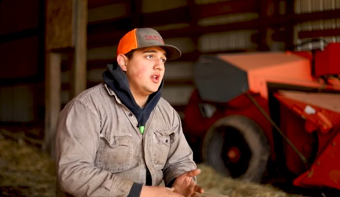 In a video produced for the 90th Washington FFA Convention, Yelm's John Paul Scotto discusses work on his family's custom hay business and how he purchased partial ownership of the business with money he earned while working on his state FFA degree. 