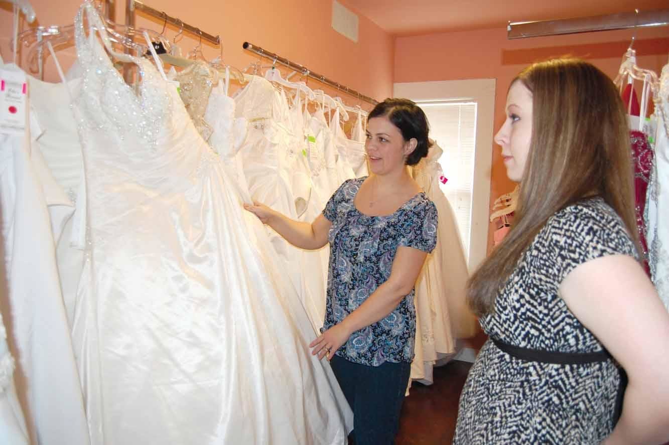 Store makes new wedding gowns affordable