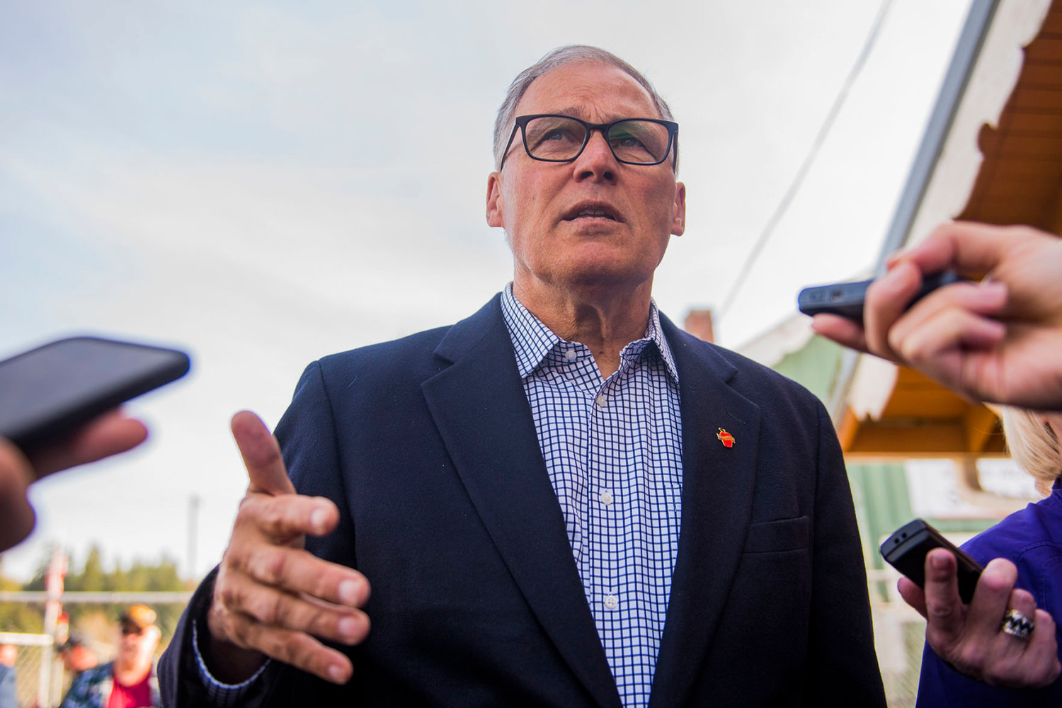 Governor Jay Inslee is pictured in this file photo from December 2019. 