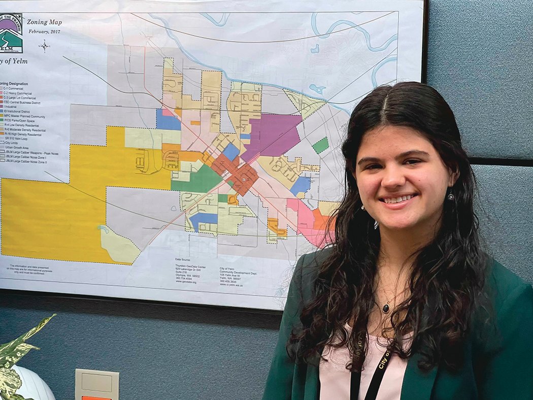 Casey Mauck is the new assistant planner in the Yelm Community Development Department. She said she hopes to increase equity in city planning during an interview with the Nisqually Valley News.