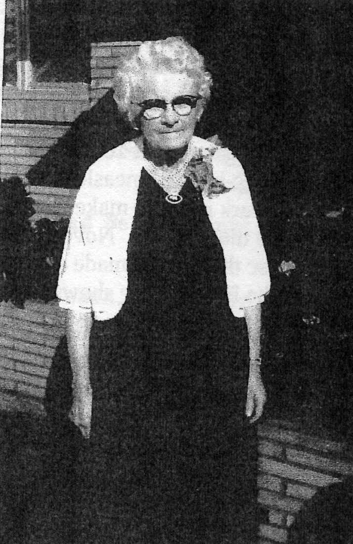 Grandma Maycie Betts is pictured.