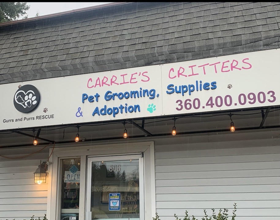 Carrie’s Critters has provided grooming services in Yelm since 2009.