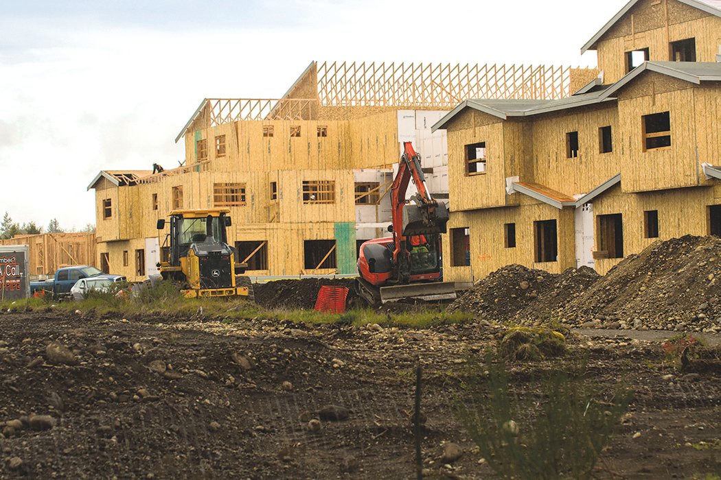 The Wyndstone Apartments project is currently under construction on Tahoma Boulevard in Yelm.