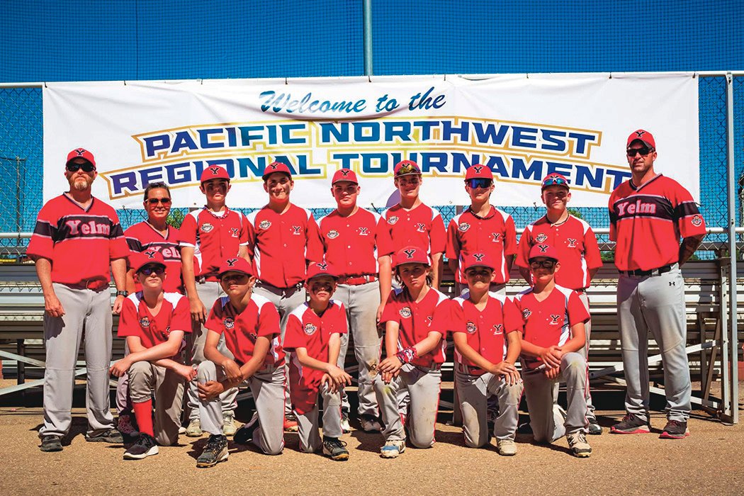 The Nisqually Basin 12u All Stars display their game faces as they pose for their roster photo at regionals.