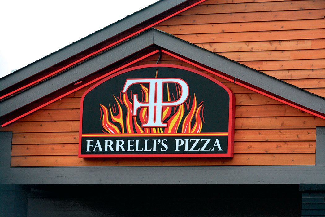 Farrelli’s Pizza is located at 813 W. Yelm Ave.