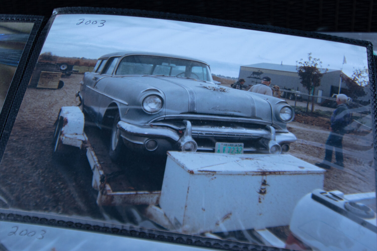 Before he restored it, Thomas Kelly picked up his 1956 Pontiac Safari wagon from Idaho in 2003.
